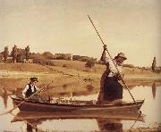 William Sidney Mount Fishing oil painting